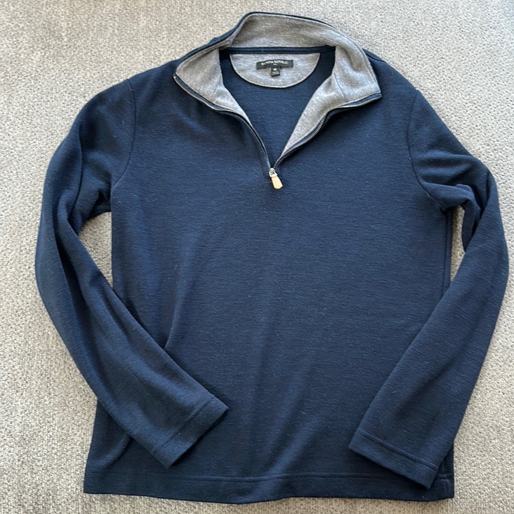 Men’s Banana Republic quarter zip sweatshirt